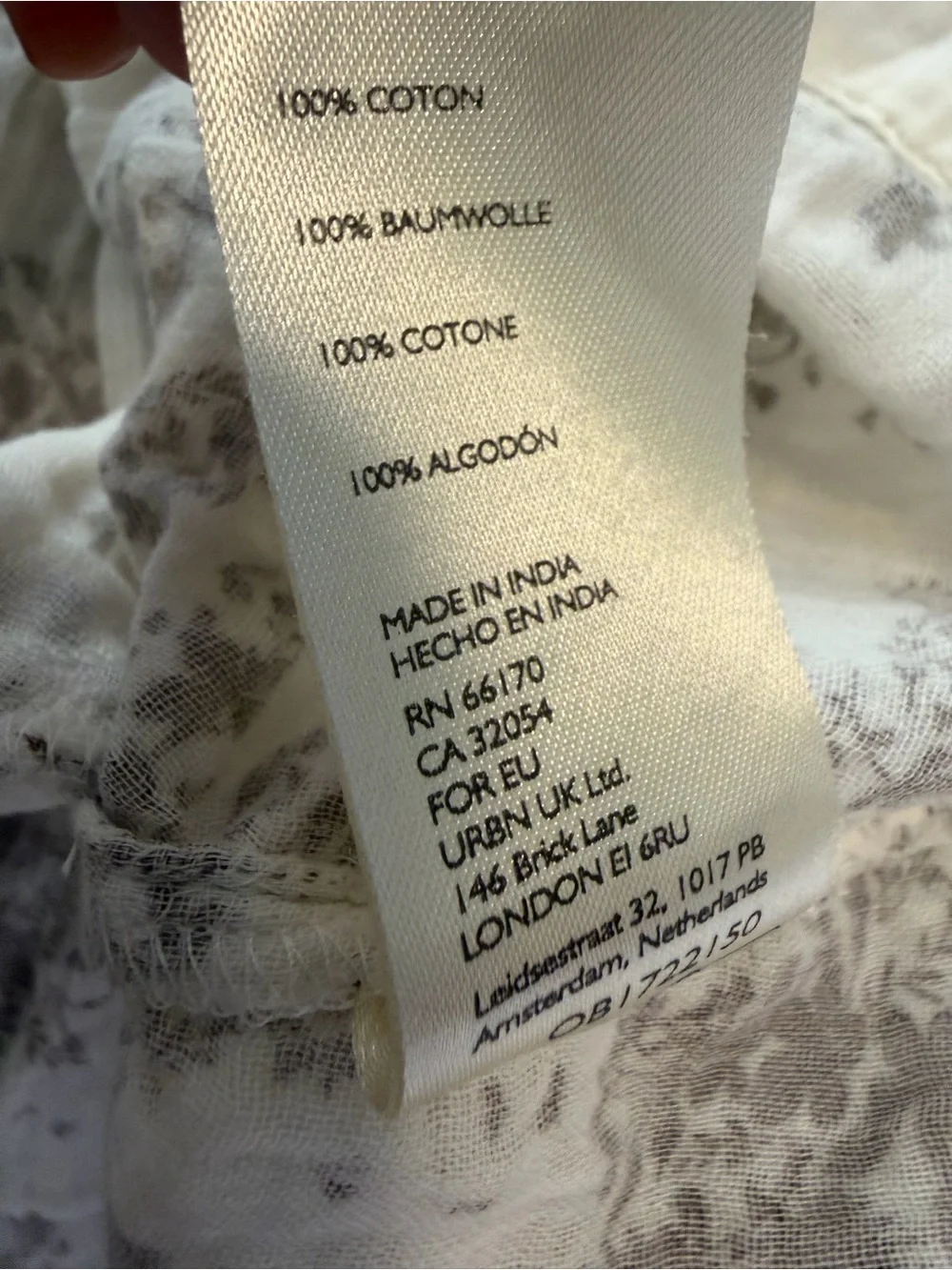 Free People gauze Floral Tunic oversized dress large